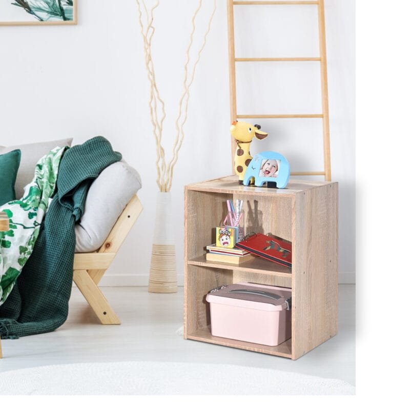 Daugiatikslis 2 skyrių lentynų stovas (Ruda)