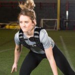 Treniruočių liemenė su 5 kg svoriu (Juoda)