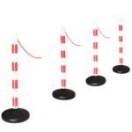 Aptvėrimo stulpelių ir grandinių rinkinys (Raudona)