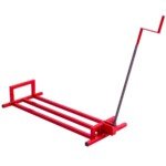 Universalus pakėlimo įrenginys žoliapjovėms ir traktoriukams 400 kg kėlimo galios (Raudona)