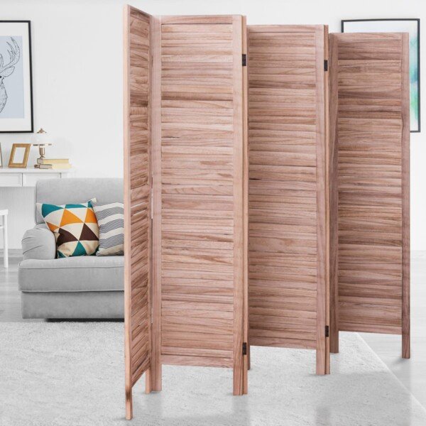 Lankstus 6 dalių kambario paravanas-pertvara (Ruda)