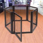 Du viename sulankstomas apsauginis aptvaras-maniežas (Ruda)