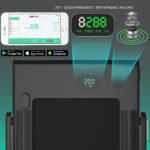 Elektrinis sulankstomas bėgimo takelis su 2 25 AG varikliu (Juoda)