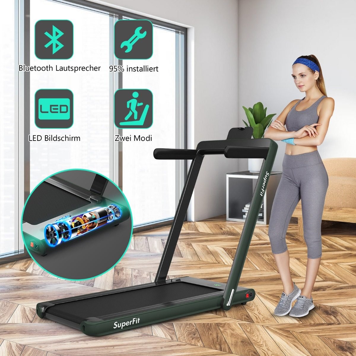 2_in_1_klappbares_laufband_-sp37514gn-1_17_ Elektrinis sulankstomas bėgimo takelis su LED ekranu ir „Bluetooth“ (Žalia)