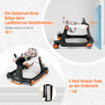 Stumdukas su muzikinėmis ir švieselėmis (Juoda)