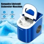 Nešiojama ledo gaminimo aparatas (Mėlyna)