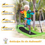 Sūpynės „Lizdas“ su reguliuojamu aukščiu (Žalia)