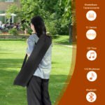 Nešiojama skaitmeninė klaviatūra su 88 klavišais ir integruotais garsiakalbiais (Balta)