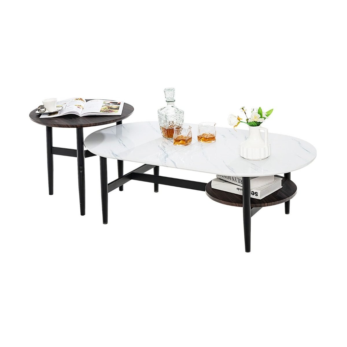 2er-satztisch-set-jv10492wh_6_ Daugiatikslis kavos staliukų komplektas 2 vnt (Juoda ir balta)