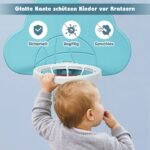 3-in-1 vaikų sporto žaidimų aikštelė su krepšinio lenta ir futbolo vartais (Žalia)