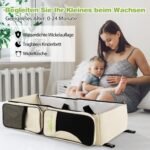 Daugiafunkcinė kelioninė vystyklų tašė su pervystymo paklotėliu (Smėlio)