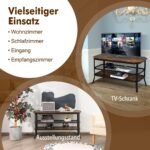 TV stovas su trimis lentynomis 100x40x55 5 cm (Ruda)