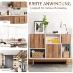 Daugiafunkcis komodos su 6 skyriais laikiklis (Ruda)