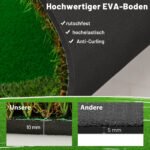 Profesionali golfo treniruočių aikštelė 300x150 cm su 3 skylutėmis (Žalia)