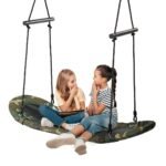 Vaikiškos sūpynės su reguliuojamu aukščiu (Karinė)