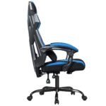 Ergonomiška biuro kėdė su reguliuojama atlošo padėtimi (Mėlyna)