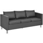 Moderni trivietė sofa (Pilka)