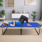 Sulankstoma kempingo lova atspari audiniui (Mėlyna)