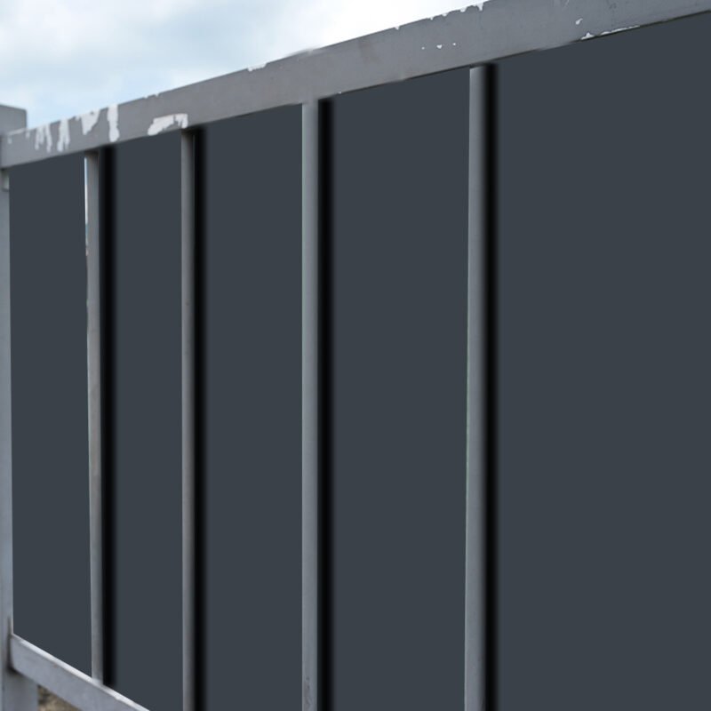 Vėjo ir triukšmo barjeras tvorai 35 metrai (Tamsiai pilka)