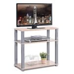 TV staliukas su 4 kojelėmis 60x29 5x57 cm MDF (Natūrali)