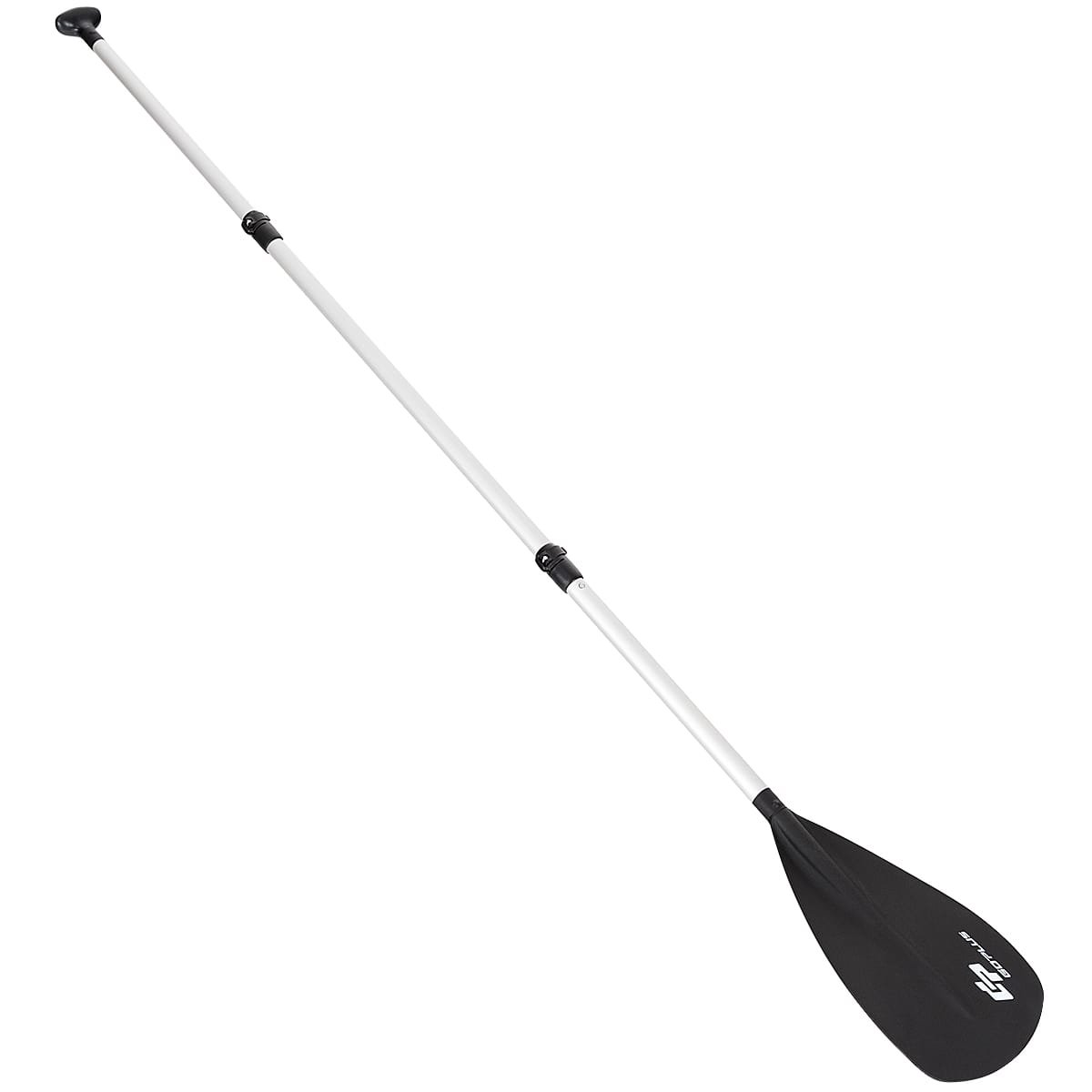3_17 Reguliuojamo ilgio irklas vandens sportui 175–215 cm (Juoda)