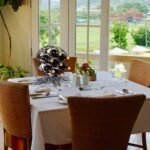 Stovas 7 vyno buteliams geležies 31 x 16 x 36 cm (Bronzos)