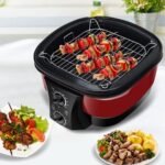 Daugiafunkcis puodas su aštuoniomis programomis (Raudona)