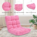 Sėdmaišis su reguliuojama atlošo padėtimi (Rožinė)