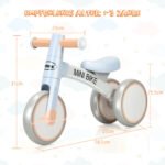 Vaikiškas balansinis dviratukas (Mėlyna)