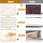 Lauko pufas su minkšta pagalve (Balta)