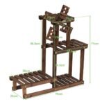 Medinis daugiaaukštis augalų stovas (Ruda)