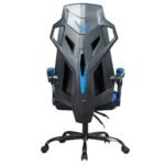Ergonomiška biuro kėdė su reguliuojama atlošo padėtimi (Mėlyna)