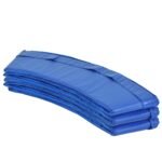 Apsauginė trampolino krašto danga 244x244 cm (Mėlyna)