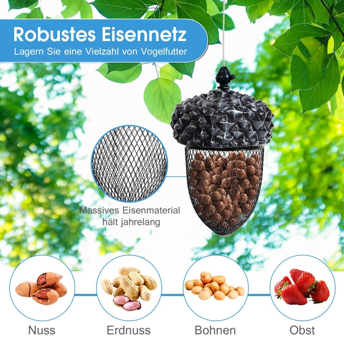 Pakabinamas lesyklėlės stovas „Gile“ su užraktu (Juoda)