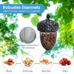 Pakabinamas lesyklėlės stovas „Gile“ su užraktu (Juoda)