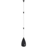 Reguliuojamo ilgio irklas vandens sportui 175–215 cm (Juoda)