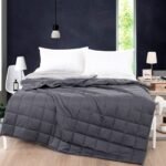 Sunkioji antklodė su medvilniniu užvalkalu (Pilka)