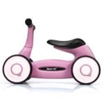 Vaikiškas balansinis dviratukas be pedalų (Rožinė)