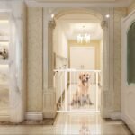 Apsauginiai varteliai be gręžimo (74-98 cm) (Balta)