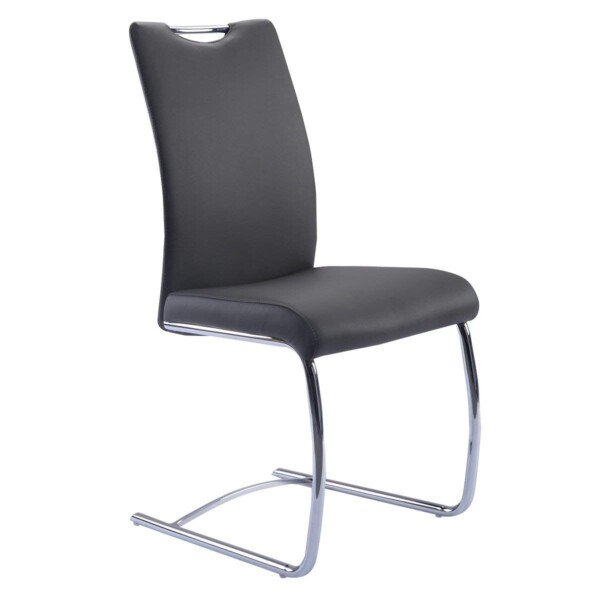 2 vnt. konsolinių valgomojo kėdžių (Juoda)