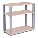 TV staliukas su 4 kojelėmis 60x29 5x57 cm MDF (Natūrali)