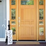 Stovai skėčiams su kabliukais (Balta)