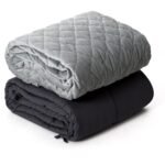 Sunkioji antklodė su medvilniniu užvalkalu (Pilka)