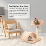 Kačių draskyklė su sizaliniu stulpu (Smėlio)