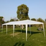 Šventinė renginių palapinė 3x9 m (Balta)