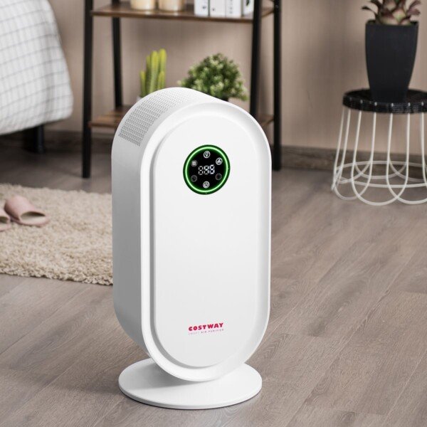 Oro valytuvas su HEPA filtru ir aktyvintos anglies funkcija (Balta)