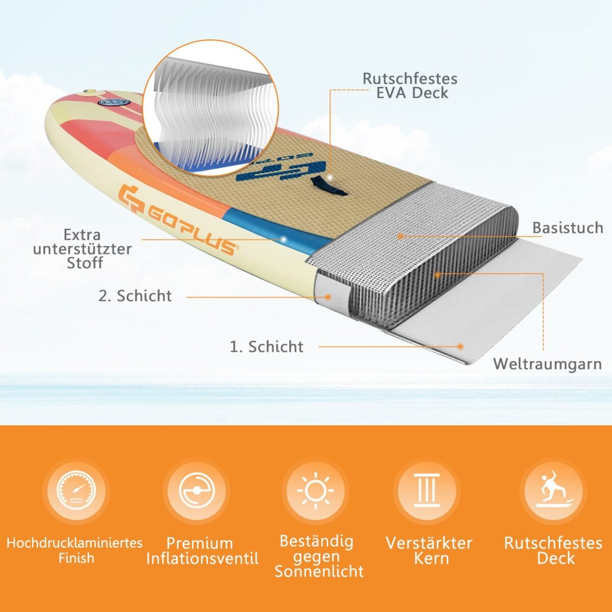 Irklentė 320 cm su priedais (Įvairiaspalvė)