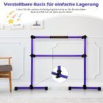 Reguliuojamo aukščio mobilus baleto ir tempimo stendas (Violetinė)