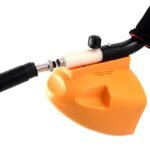 Profesionalus metalo detektorius su vandeniui atspariu paieškos antgaliu ir LCD ekranu (Geltona)