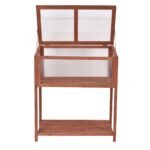 Medinis šiltnamis su lentyna 90x50x105 cm (Medinė)